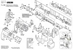 Bosch 0 611 217 183 Gbh 12 Vr Cordless Rotary Hammer 12 V / Eu Spare Parts